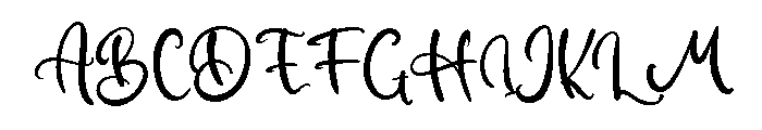 Ruby Castle Font UPPERCASE