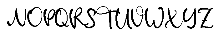 Ruby Castle Font UPPERCASE