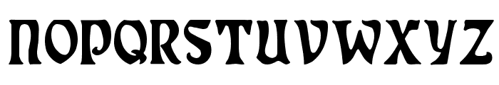 Rudelsberg Regular Font UPPERCASE