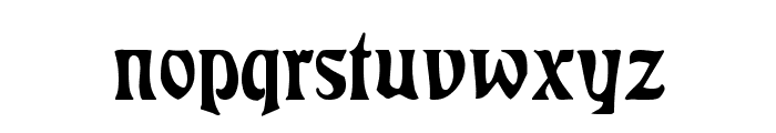 Rudelsberg Regular Font LOWERCASE