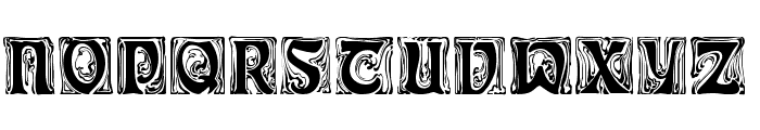 Rudelsberg-Schmuck Font UPPERCASE