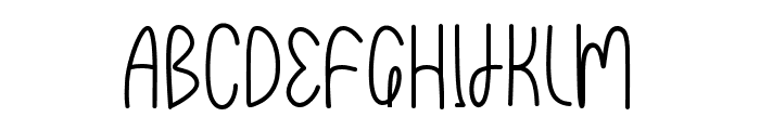 Rudolph Font LOWERCASE