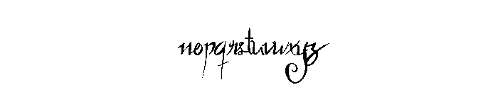 Ruf In Den Wind Font LOWERCASE