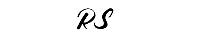 Ruffle Script DEMO Regular Font UPPERCASE