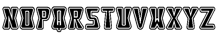 Rugby Regular Font LOWERCASE