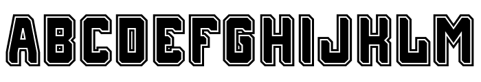 Rugby Squad Outline FONT
