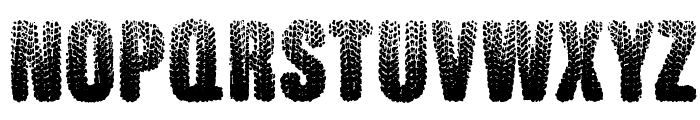 Rugged Ride Font UPPERCASE