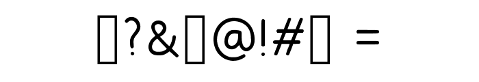 Ruhma Font Regular Font OTHER CHARS