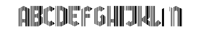 Ruine Regular Font UPPERCASE