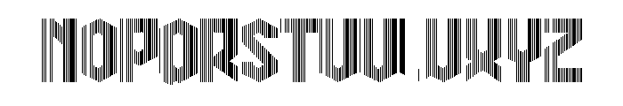 Ruine Regular Font UPPERCASE