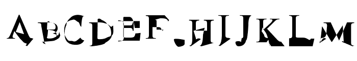 Ruined Serif Font UPPERCASE