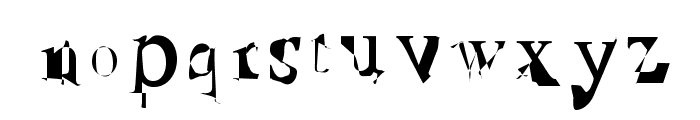 Ruined Serif Font LOWERCASE