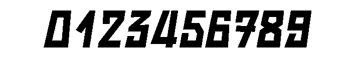 Rumba Italic Font OTHER CHARS