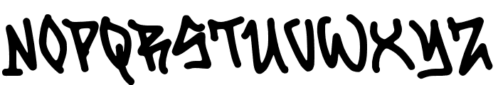 Rumble Street Font UPPERCASE