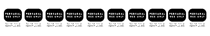Rumble Font OTHER CHARS