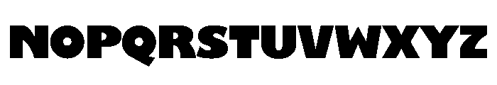 Rumble Font UPPERCASE