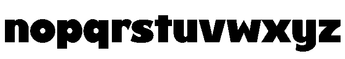 Rumble Font LOWERCASE