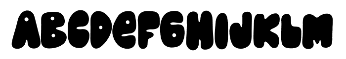Rumbloon Font UPPERCASE