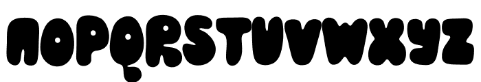 Rumbloon Font LOWERCASE