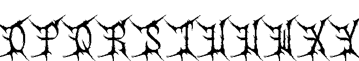 Ruminus Font UPPERCASE