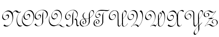 RundschriftCAT Font UPPERCASE