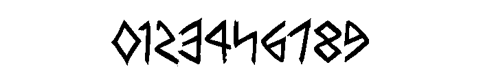 Rune Slasher Bold Font OTHER CHARS