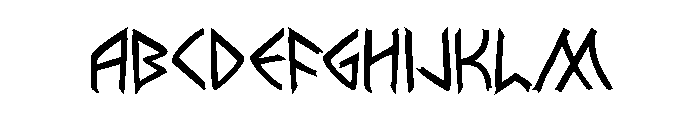 Rune Slasher Bold FONT