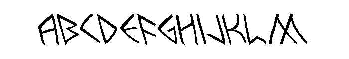 Rune Slasher Leftalic FONT