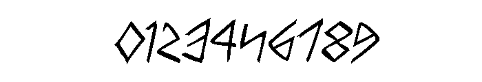 Rune Slasher Rotalic Font OTHER CHARS