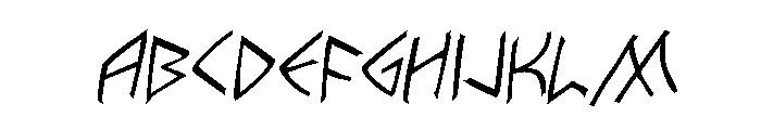 Rune Slasher Rotalic FONT