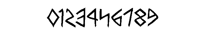 Rune Slasher Semi-Bold Font OTHER CHARS