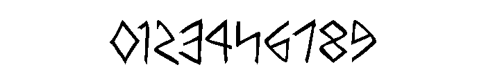 Rune Slasher Font OTHER CHARS