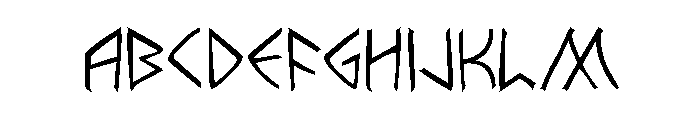 Rune Slasher FONT