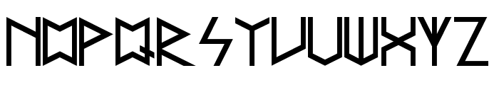 Runelike Regular Font UPPERCASE