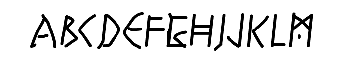 RunesWritten-Bold Font UPPERCASE