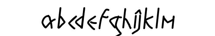 RunesWritten-Bold Font LOWERCASE