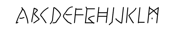 RunesWritten Font UPPERCASE