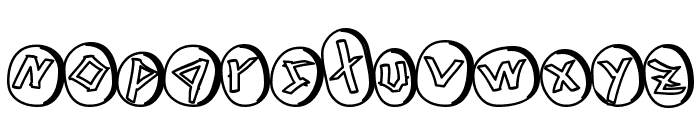 Runez of Omega Two Font LOWERCASE