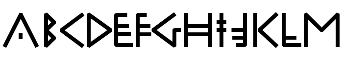 RuniK100-Bold Font LOWERCASE
