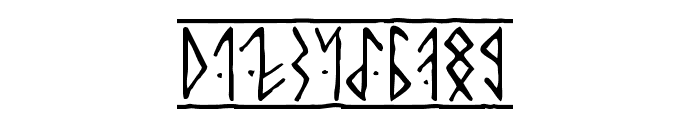 Runic Font OTHER CHARS