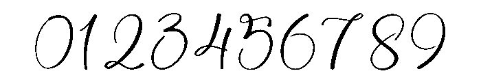 Running Font OTHER CHARS
