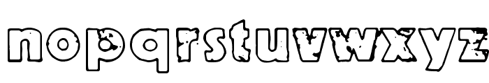 Ruoste Font LOWERCASE