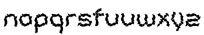 Rupuzzle Trial Font LOWERCASE