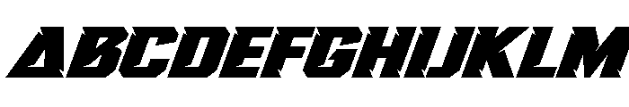 Rush Driver Italic FONT