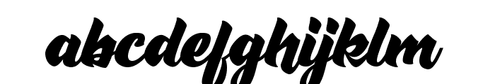 Rushing Nightshade DEMO Font LOWERCASE