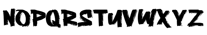Rushon Ground Font UPPERCASE