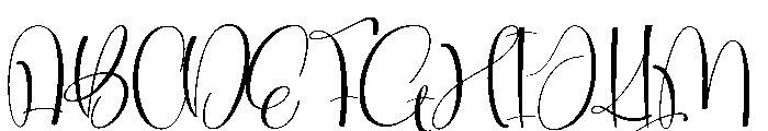 Rushton1 Font UPPERCASE