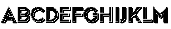 Russian Literature Regular Font UPPERCASE