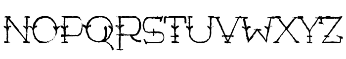 Rustic Man Font UPPERCASE