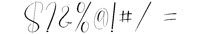 Rustic Wedding Font OTHER CHARS